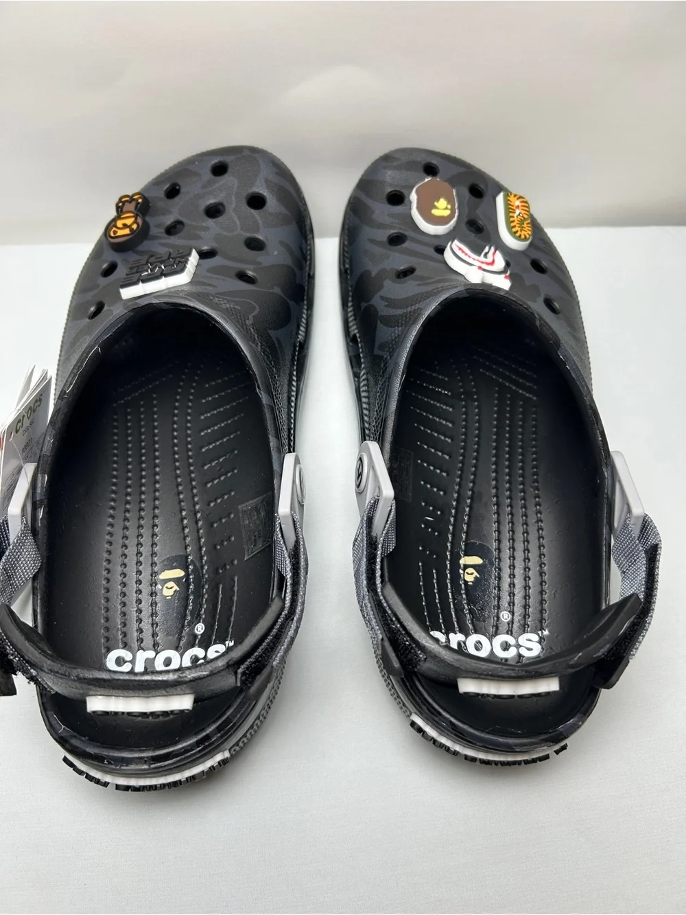 Bape X Crocs Black Camo Men’s Size US 9
